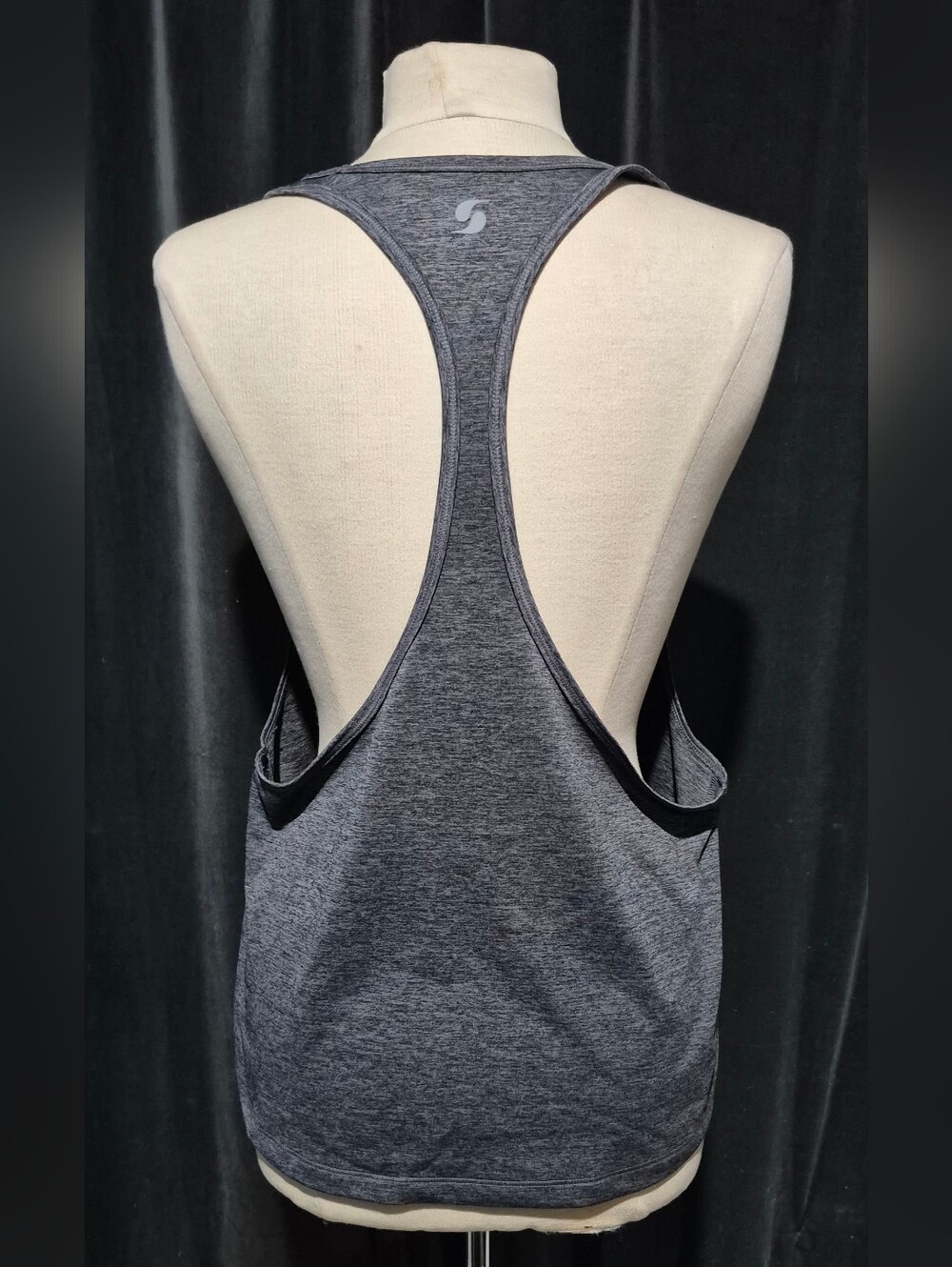 Soffe Women's Charcoal Tank Top - Picture 2 of 6
